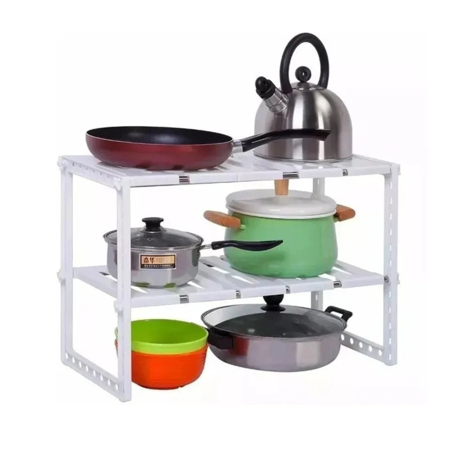Estante Organizador Multiuso 2 Niveles Cocina